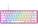 HyperX Alloy Origins 60 - Mechanical Gaming Keyboard - Ultra Compact 60% Form Factor - Linear Red Switch - Double Shot PBT Keycaps - RGB LED Backlit - NGENUITY Software Compatible - Pink
