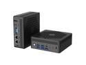 NEOSMAY Fanless Mini PC With Type-C DC in(Support PD Function),Twin Lake Celeron N150 max 3.6GHz,16GB DDR4 RAM 512GB SATA SSD,2 x1000mbps RJ45 LAN,WiFi 6,BT5.2,DP+HD+VGA Triple Display,Type-C,5xUSB3.2