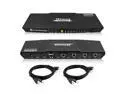 TESmart HDMI KVM Switch 4 ports 4 in 1 out  , support 4k 3840*2160@60Hz 4:4:4  Support HDR 10 and Dolby Vision ,Complaint with HDCP 2.2, With USB2.0 and audio output interface