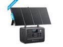 Bluetti Portable Power Station,EB70S Solar Generator,W/120W Solar Panel,716Wh Capacity,800W AC Output (1400W Peak), for Outdoor Camping,Home Use,Emergency,Used,Certified Reconditioned