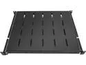 Sliding Rack Server Shelf 1U 19'' 4 Post Rack Mount-Adjustable 15''-22''