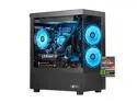 Ningmei Gaming Desktop Computer PC, AMD Ryzen 7 5700X, RTX 5060, 32GB DDR4 RAM, 1TB NVME SSD, 240 Liquid Cooler, 650W PSU, Wi-Fi, ARGB Fans , Game Design Office, Windows 11 Home , Prebuilt Gaming PC