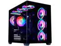Mloong Gaming PC Desktop, AMD Ryzen 7 8700F 4.1 GHz (5.0Ghz Turbo), NVIDIA RTX 5060 Ti 8GB GDDR7, 1TB Gen4 NVMe SSD, 32GB 6000Mhz DDR5 RAM, 650W PSU, Wi-Fi, Win 11 Home Prebuilt PC, Black
