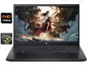Acer - Nitro V 15.6" 144Hz FHD Gaming NVIDIA GeForce RTX 4060 Intel Core i7-13620H (Beats Ryzen 7-7840HS) 64GB DDR5 RAM 2TB SSD Backlit KB HDMI 2.1 USB-C 3.2 Wi-Fi Bluetooth Windows 11 Pro Black