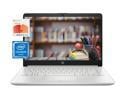 HP 14" HD Everyday Laptop  Intel Celeron N4120 16GB RAM 64GB eMMC (1 Year Microsoft 365 Included) Intel UHD Webcam Long Battery (11-hour) Wi-Fi 5 Bluetooth USB-C HDMI Windows 11 Home Silver | Gift Set