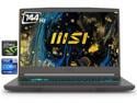 MSI Thin 15.6" FHD 144Hz Gaming Laptop NVIDIA GeForce RTX 4060 Intel Core i5-13420H (Beat i7-12650H) 32GB RAM 1TB SSD WiFi 6E Bluetooth 5.3 Backlit KB Webcam HDMI USB-C RJ45 Windows 11 Home Gray