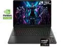 HP OMEN 16" IPS FHD+ 144Hz Gaming Laptop NVIDIA GeForce RTX 5060 8GB GDDR7 AMD Ryzen 9 8940HX (> i9-14900HX) 32GB DDR5 RAM 2TB SSD  RGB Backlit KB HDMI 2.1  Wi-Fi 6E BT 5.3 Win 11 Pro Shadow Black