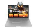 Auusda 15.6" Gaming Laptop w/AMD Ryzen 9 6900HX 3.3-4.9GHz, 16GB DDR5 RAM(Dual Channel SODIMM×2), 1TB M.2 NVMe SSD(Slot*2), Windows 11 Pro Laptop Computer, Metal Case