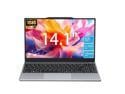 Auusda 14.1" Windows 11 Pro Home Laptop, 8GB RAM 512GB SSD, Intel Celeron N5095 Computer, 1080p Screen, Silver