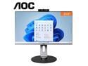 AOC All-in-One Business Desktop 23.8" FHD Display  AMD R5 5600G Processor up to 4.4GHz 16GB RAM 512 GB SSD Windows 11  Wi-Fi Keyboard&Mouse Dual Speakers Adjustable Angle Height PC Office Work/gaming