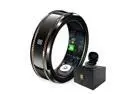 Pachira Smart Ring, Fitness & Sleep Tracker, Heart Rate & SpO2 Monitor, Waterproof, Long Battery Life, Women & Men Health Ring, IOS & Android Compatible, Remote Camera Control, Find Ring Black,Size 10 - View #4