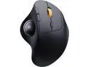 ProtoArc Wireless Trackball Mouse, EM04 Ergonomic Bluetooth Rollerball Mouse Rechargeable Computer Laptop Mouse, Thumb Control & 3 Device Connection, Compatible with PC, iPad, Mac, Windows