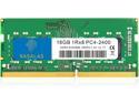 Rasalas 16GB DDR4 2400MHz (DDR4-2400) PC4-19200 (PC4-2400T) Non-ECC Unbuffered 1.2V CL17 1Rx8 Single Rank 260 Pin SODIMM Laptop Memory RAM Module Upgrade 1 x 16GB