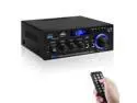 Stereo Audio Amplifier 2025 Upgraded AK45 Bluetooth Receiver For Home Stereo, 400W 2 Channel Wireless Bluetooth 5.0 Power Amplifier System With FM Radio, USB, SD Card, And Remote Control