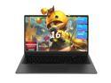 KurieTim Business and Student Laptop, 16" IPS 1920*1200 Display Screen, AMD Ryzen 3250U(2C/4T, Up to 3.5GHz) , 16GB RAM, 1TB SSD, Windows 11 Pro Laptop Computer, Fingerprint Unlock, Backlit Keyboard