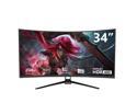 Sealan 34-inch Curved Ultrawide Gaming Monitor 4K 3440 x 1440 165Hz WQHD 21:9 with Thunderbolt 2 HDMI2.0 DP1.4 ,1500R, 99%sRGB, Support AMD Freesync, HDMI 2.1 & Displayport 1.4 -Black