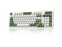 AUSDOM 98Pro Silent Mechanical Keyboard,Wireless Hot Swappable Silent Keyboard with Backlit,Gasket Structure,Pre-lubed Tactile Switches,2.4GHz/Type-C/Bluetooth Custom Keyboard(Green & White-Silent)