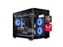 YEAH MAGIC Gaming PC AMD Ryzen 7 9700X Zen5, RTX 5060Ti 16GB, 32GB 6000MHz DDR5, 1TB NVME M.2 SSD, 360MM AIO Liquid Cooling, WiFi/AC, Windows 11 Home Desktop PC
