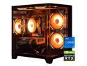 HZG Gaming Desktop Computer PC,Intel Core i5-13400F GeForce RTX 5060 8G 32GB RAM and 1TB NVMe M.2 SSD, WiFi6E, ARGB Fan, Prebuilt Gaming PC Tower