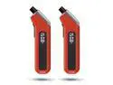 ETENWOLF T300 Digital Tire Pressure Gauge 3-200 PSI, Industrial Tire Gauge Calibrated to ANSI B40.7 Grade 2A(Plus-Minus 0.5%), Replaceable AAA Batteries (Vivid Orange) 2 pack