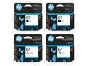 HP 67 Black, Tri-color Ink Cartridges (4-pack) | Works with DeskJet 1255, 2700, 4100 Series, ENVY 6000, 6400 Series