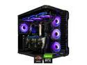 HYPER CYBER Rage R Gaming PC Desktop Computer AMD Ryzen 5 9600X, NVIDIA GeForce RTX 5080, 16GB DDR5, 2TB SSD, Windows 11 Home, VR Ready, RGB Lighting, WiFi, Ready to Use