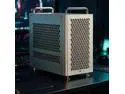 Gintol ZZAW B2 Pro all aluminum chassis computer case micro-ATX,mini-ITX motherboard/ATX/SFX power supply 240 water-cooled computer host small chassis B2 PRO mesh version (front panel opening)