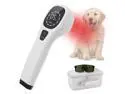PUPCA Pet/Vet Therapy Device,Cold Laser Therapy Relieve Animal's Muscle Joint Pain,Portable Handheld Red Light Therapy Device,with 650nm and 808nm Wavelength,for Horses,Dogs,Cats and Others (White)