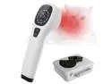 PUPCA Pet/Vet Therapy Device,Cold Laser Therapy Relieve Animal's Muscle Joint Pain,Portable Handheld Red Light Therapy Device,with 12 * 650nm and 4 * 808nm Wavelength,for Horses,Dogs,Cats and Others