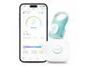 Baby Monitor, Sense-U Smart Sock Shoe (Long Range)  - Track Baby's Heart Rate, Movement, and Sleep with Real-Time Alerts from Anywhere, FSA/HSA Eligible, Infant Foot Monitor, 0-12M