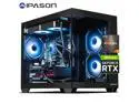 IPASON Xelra Gaming Desktop PC , Ryzen7 5700X, Geforce RTX 5060 8G , 16GB DDR4,1TB NVMe SSD,550W  PSU, Liquid Cooler,Wi-Fi,ARGB Fans , Windows 11  ,Prebuilt Gaming Pc New compute