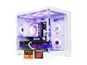 AODU Gaming Desktop PC-Windows11-AMD Ryzen 5 7500F  Zen 4 6-Core 3.7 GH-ACE Radeon RX 9060 XT - 32GB-DDR5 32GB 6800MHz RMA-1TB M.2 NVMe SSD-850W PSU-panoramic PC case WiFi6 RGB Sync Gaming PC