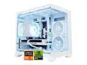 AODU Gaming Desktop PC-Windows11-AMD RYZEN 5 3600 3.5GHz (4.2GHz Turbo)-GeForce RTX 4060 OC 8G -DDR4 16GB 3200MHz RMA-512G M.2 NVMe SSD-650W PSU-panoramic PC case WiFi6 RGB Sync Gaming PC