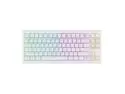 EPOMAKER G84 80% RGB Gaming Mechanical Keyboard, 2.4GHz/ Type-C/BT Wireless Keyboard, QMK/VIA Programmable, Hot-Swappable, NKRO, with Shine Through PBT Keycaps for Gamers (White, Creamy Jade Switch) EPOMAKER G84 80% RGB Gaming Mechanical Keyboard, 2.4GHz/ Type-C/BT Wireless Keyboard, QMK/VIA Programmable, Hot-Swappable, NKRO, with Shine Through PBT Keycaps for Gamers (White, Creamy Jade Switch)