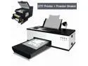 SIHAO DTF Printer A3+ Dual XP600 with Roll Feeder, DTF Transfer Printing Machine with White Ink Circulation System for DIY Clothing(Printer + Powder Shaker)