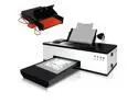 SIHAO A3 L1800 DTF Printer + DTF Oven, DTF Transfer Printing Machine with Roll Feeder, Continuous Ink Supply, White Ink Mixing, Cycle and Semi-Automatic Cleaning, Vacuum Suction Platform for Fabrics