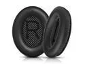 Idealforce Replacement Memory Foam Ear Pads for Bose QuietComfort QC35 & QC35 II Headphones - Soft Protein Leather Cushions, Improved Noise Cancellation, Easy Install Kit Idealforce Replacement Memory Foam Ear Pads for Bose QuietComfort QC35 & QC35 II Headphones - Soft Protein Leather Cushions, Improved Noise Cancellation, Easy Install Kit