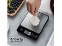Idealforce USA Digital Kitchen Food Scale 10kg/22lb Capacity with 1g High Precision | Stainless Steel Platform Grams Ounces Pounds Milliliters for Baking Cooking Coffee Meal Prep & Weight Loss Idealforce USA Digital Kitchen Food Scale 10kg/22lb Capacity with 1g High Precision | Stainless Steel Platform Grams Ounces Pounds Milliliters for Baking Cooking Coffee Meal Prep & Weight Loss