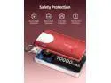 Idealforce 10000mAh Fast Charging Power Bank, Retractable Built-in Cable Portable Charger, High Capacity External Battery Pack with Cables for Apple Watch & iPhone & Android & More Red Idealforce 10000mAh Fast Charging Power Bank, Retractable Built-in Cable Portable Charger, High Capacity External Battery Pack with Cables for Apple Watch & iPhone & Android & More Red
