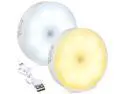 2 Pcs Magnetic Cruise Ship Motion Sensor Light with USB Cable LED Rechargeable Night Light Battery Nightlight Safe Cordless Nightlight for Cruise Ship Cabin Hallway Bathroom (White & Warm) 2 Pcs Magnetic Cruise Ship Motion Sensor Light with USB Cable LED Rechargeable Night Light Battery Nightlight Safe Cordless Nightlight for Cruise Ship Cabin Hallway Bathroom (White & Warm)