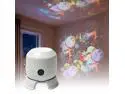 Christmas Dynamic Rotating LED Projector Light, 360° Rotating Ocean Wave Night Projection Night Light, Multi-Angle Projection Base, for Meditation, Bedroom, Home Theater Christmas Dynamic Rotating LED Projector Light, 360° Rotating Ocean Wave Night Projection Night Light, Multi-Angle Projection Base, for Meditation, Bedroom, Home Theater