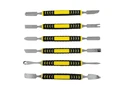 NEW 6-Piece Metal Pry Bar Set, 6-Inch Crowbar Tools with Non-Slip Handles for Electronics Repair, Smartphone iPhone Tablet Laptop PC Watch Eyeglasses Opening Repair Tool Kit NEW 6-Piece Metal Pry Bar Set, 6-Inch Crowbar Tools with Non-Slip Handles for Electronics Repair, Smartphone iPhone Tablet Laptop PC Watch Eyeglasses Opening Repair Tool Kit