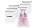 Waterproof Shoe Bags for Travel - 15.7x11.8 Inches Drawstring Bags Organizers (10 Pack), Clear Waterproof Bag Travel Essentials for Men & Women, Shoe Bags for Storage (Packing, Gym, Luggage Storage) Waterproof Shoe Bags for Travel - 15.7x11.8 Inches Drawstring Bags Organizers (10 Pack), Clear Waterproof Bag Travel Essentials for Men & Women, Shoe Bags for Storage (Packing, Gym, Luggage Storage)