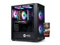 HZG M500 Prebuilt Gaming Desktop PC - AMD Ryzen 5 5600, Radeon RX 6600 8GB, 16GB DDR4 RAM, 1TB NVMe SSD, Wi-Fi 6, ARGB Cooling, Windows 11 HZG M500 Prebuilt Gaming Desktop PC - AMD Ryzen 5 5600, Radeon RX 6600 8GB, 16GB DDR4 RAM, 1TB NVMe SSD, Wi-Fi 6, ARGB Cooling, Windows 11