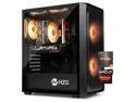 HZG M500 Prebuilt Gaming Desktop PC - AMD Ryzen 5 5600, Radeon RX 6600 8GB, 16GB DDR4 RAM, 1TB NVMe SSD, Wi-Fi 6, ARGB Cooling, Windows 11 HZG M500 Prebuilt Gaming Desktop PC - AMD Ryzen 5 5600, Radeon RX 6600 8GB, 16GB DDR4 RAM, 1TB NVMe SSD, Wi-Fi 6, ARGB Cooling, Windows 11