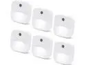 4Pack Night Light Plug in, White LED Nightlights with Smart Dusk to Dawn Sensor, Plug into Wall Nightlights Suitable for Bedroom, Bathroom, Hallway, Kitchen, Stairs, Kids, Adults 4Pack Night Light Plug in, White LED Nightlights with Smart Dusk to Dawn Sensor, Plug into Wall Nightlights Suitable for Bedroom, Bathroom, Hallway, Kitchen, Stairs, Kids, Adults
