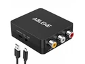 ABLEWE RCA to HDMI,AV to HDMI Converter, 1080P Mini RCA Composite CVBS Video Audio Converter Adapter Supporting PAL/NTSC for TV/PC/ PS3/ STB/Xbox VHS/VCR/Blue-Ray DVD Players