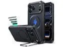 iPhone 17 Pro Max Case Flex Stand, for MagSafe, Rugged, Black | Camera Control, 7X Military-Grade Drop Protection, Magnetic Phone Case, Shock-Absorbing Rugged Cover, Dustproof Port Cover iPhone 17 Pro Max Case Flex Stand, for MagSafe, Rugged, Black | Camera Control, 7X Military-Grade Drop Protection, Magnetic Phone Case, Shock-Absorbing Rugged Cover, Dustproof Port Cover