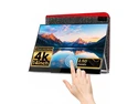 14" 4K Touchscreen Portable Monitor, 3840x2160 IPS 100% sRGB, 10Point Touch, AutoRotate, USBC & Mini HDMI, UltraSlim 2.0 lbs with Stand, External Monitor for Laptop, PC, PS5