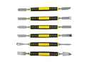 6-Piece Metal Pry Bar Set, 6-Inch Crowbar Tools with Non-Slip Handles for Electronics Repair, Smartphone iPhone Tablet Laptop PC Watch Eyeglasses Opening Repair Tool Kit 6-Piece Metal Pry Bar Set, 6-Inch Crowbar Tools with Non-Slip Handles for Electronics Repair, Smartphone iPhone Tablet Laptop PC Watch Eyeglasses Opening Repair Tool Kit